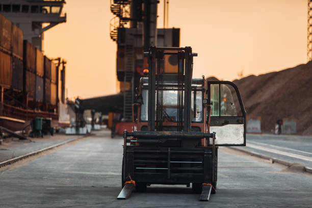 Used Linde forklift